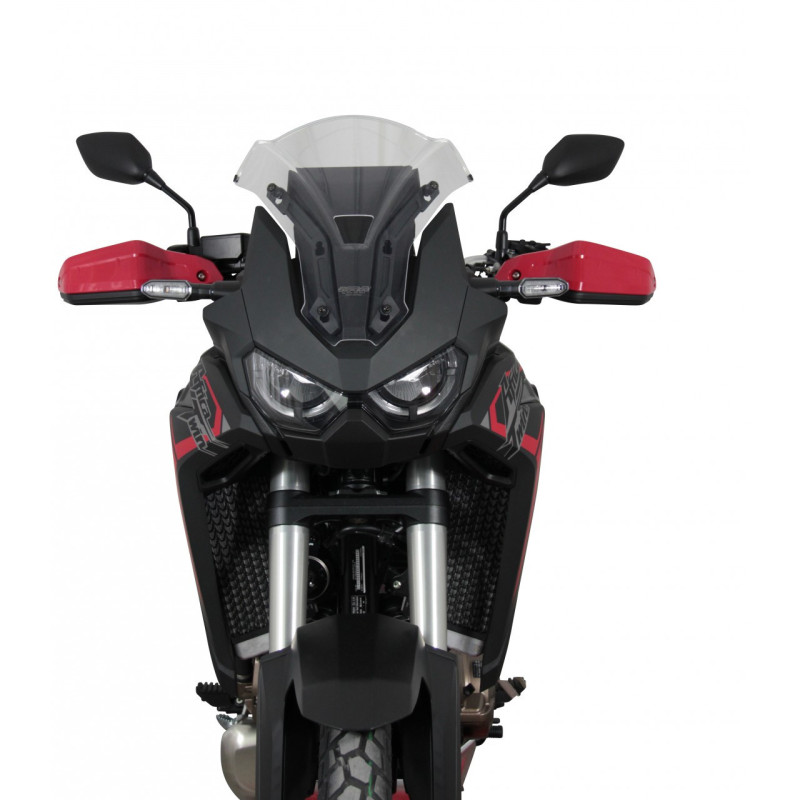 Szyba motocyklowa MRA HONDA CRF1100L AFRICA TWIN / DCT 2020-2023, forma SPM, bezbarwna