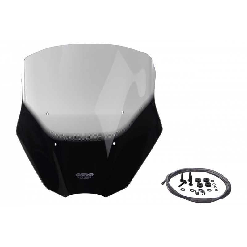Szyba motocyklowa MRA HONDA VFR 800 X (CROSSRUNNER) RC80 2015-2016, forma T, przyciemniana