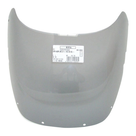 Szyba motocyklowa MRA OT HONDA VFR 400 R ( NC 21 + NC 24 ) NC21 NC24 1986-1988, forma ON, bezbarwna