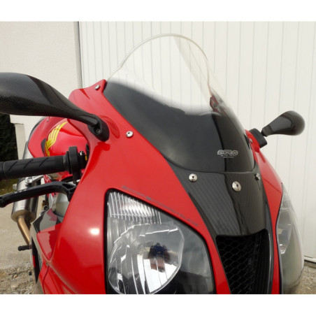 Szyba motocyklowa MRA HONDA VTR 1000 SP2 SC45 2002-, forma R, czarna