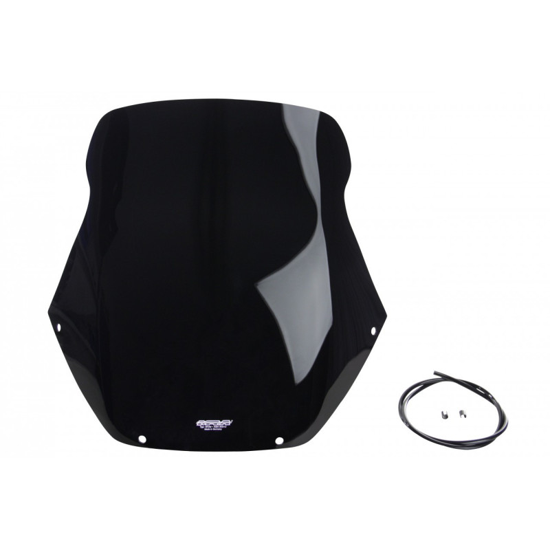 Szyba motocyklowa MRA OT HONDA XLV 600 TRANSALP PD06 -1993, forma TN, czarna