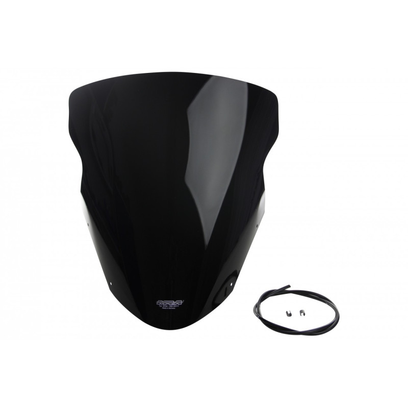 Szyba motocyklowa MRA KAWASAKI ER 6 F EX 650 C 2009-2011, forma T, czarna