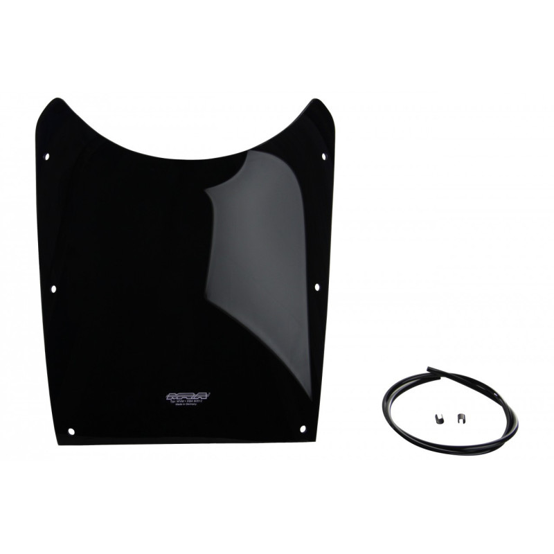 Szyba motocyklowa MRA KAWASAKI GPX 600 R ZX600A -, forma S, czarna