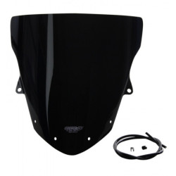 Szyba motocyklowa MRA KAWASAKI NINJA ZX 6 R 2019-2023, forma O, czarna