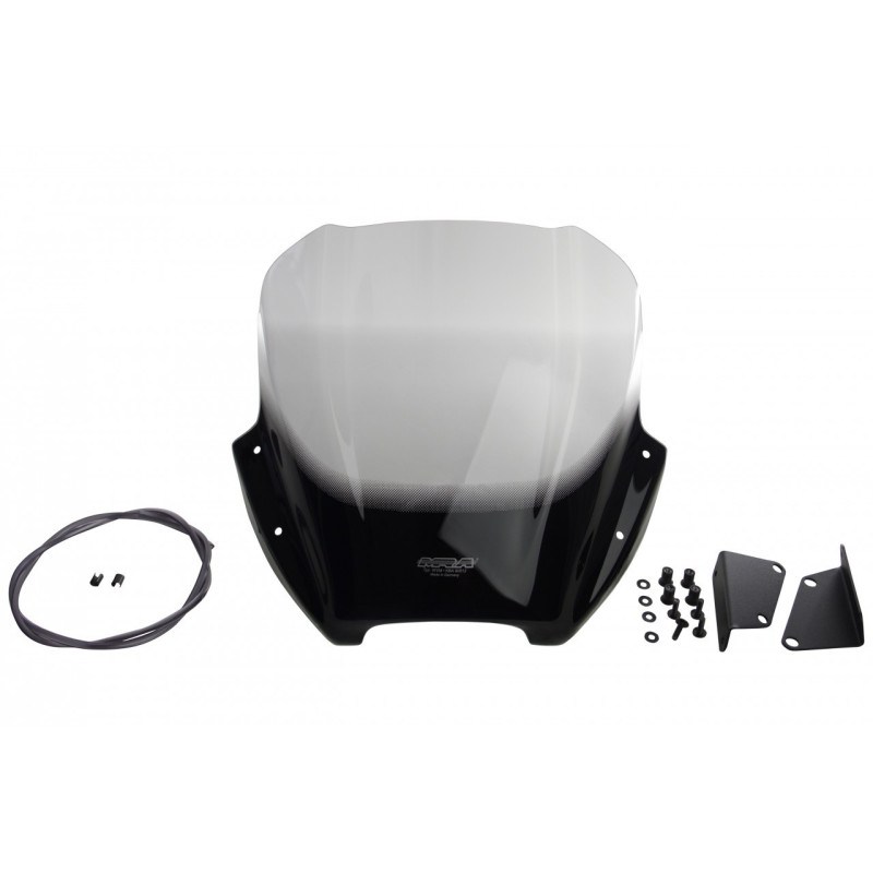 Szyba motocyklowa MRA KAWASAKI VERSYS 650 LE650C 2010-2014, forma TM, przyciemniana