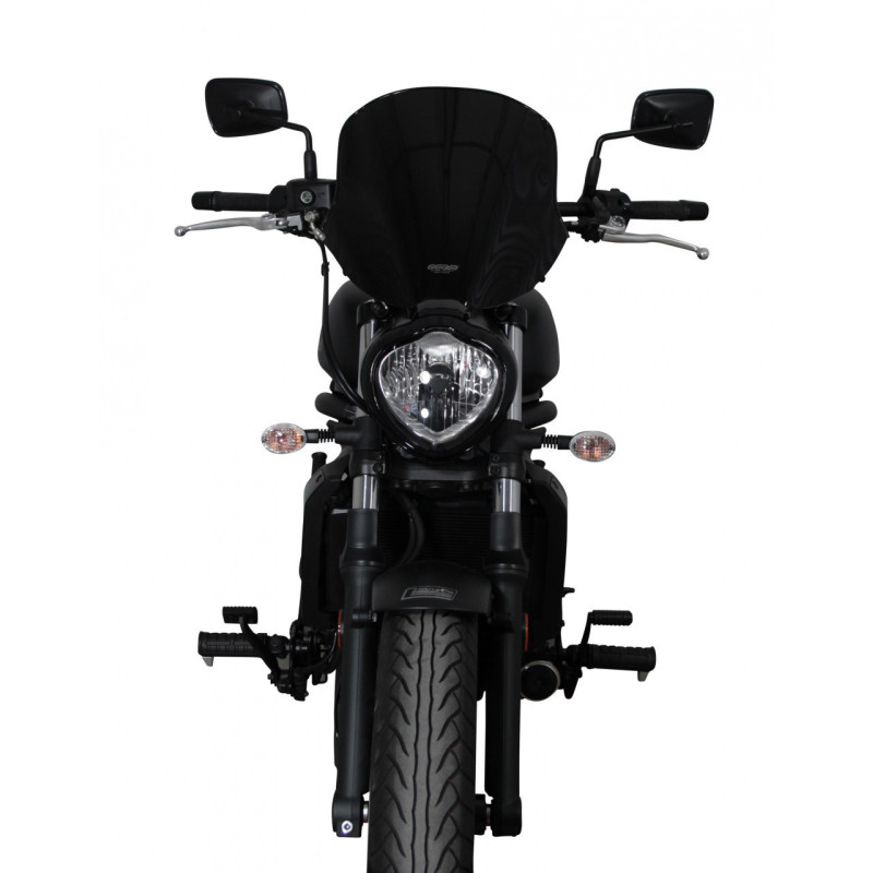 Szyba motocyklowa MRA KAWASAKI VULCAN S 2015-, forma NTM, czarna
