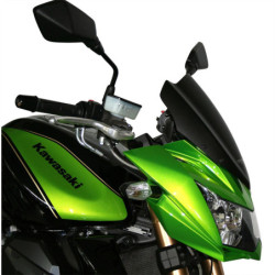 Szyba motocyklowa MRA KAWASAKI Z 750 R ZR750N 2011-, forma T, czarna