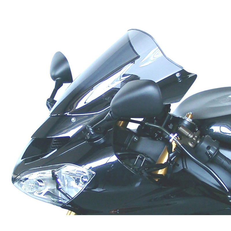 Szyba motocyklowa MRA KAWASAKI ZX 10 R ZXT00C 2004-2005, forma R, czarna