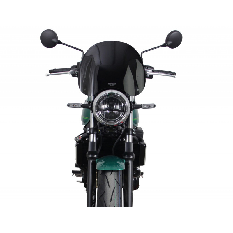 Szyba motocyklowa MRA KAWASAKI Z 650 RS 2022-, forma NTM, czarna