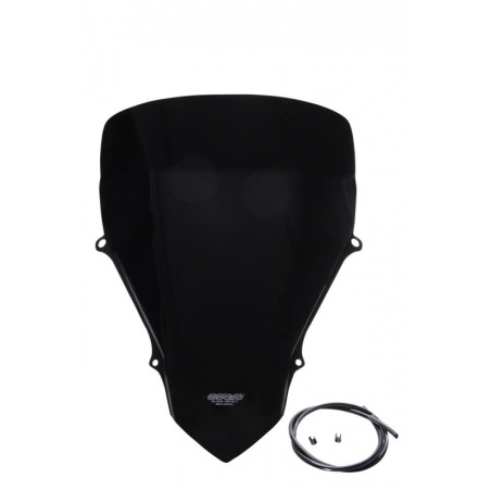 Szyba motocyklowa MRA KAWASAKI ZRX 1200 S ZRT20A 2001-, forma T, czarna