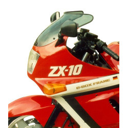 Szyba motocyklowa MRA KAWASAKI ZX 10 ZXT00B -2003, forma S, bezbarwna