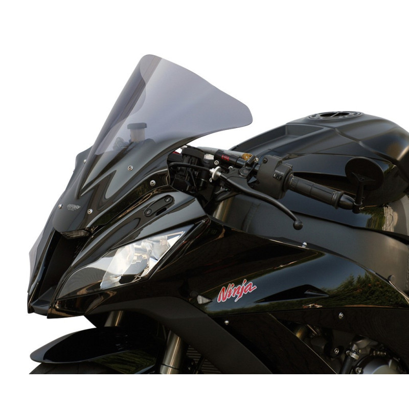 Szyba motocyklowa MRA KAWASAKI ZX 10 R ZXT00J 2011-2015, forma R, przyciemniana