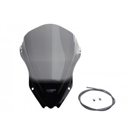 Szyba motocyklowa MRA KAWASAKI ZX 10 R ZXT00S 2016-2020, forma R, przyciemniana