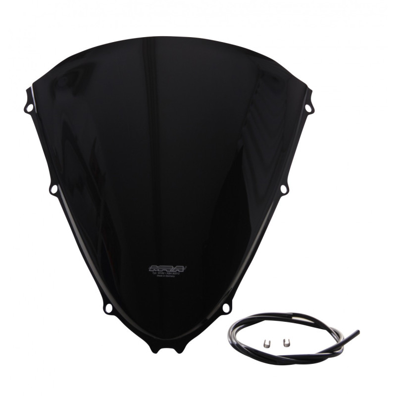 Szyba motocyklowa MRA KAWASAKI ZZR 1400 ZXT40A/ZXT40C/ZXT40E/ZX14 2006-, forma O, czarna