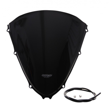 Szyba motocyklowa MRA KAWASAKI ZZR 1400 ZXT40A/ZXT40C/ZXT40E/ZX14 2006-, forma O, czarna