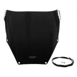 Szyba motocyklowa MRA OT KAWASAKI ZX 6 R ZX600G 1998-1999, forma ON, czarna