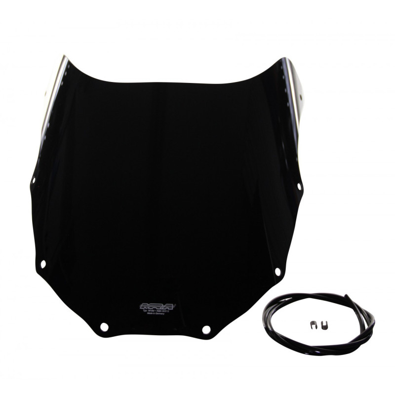 Szyba motocyklowa MRA KAWASAKI ZX 7 R ZX750P/ZX750N 1996-2003, forma O, czarna