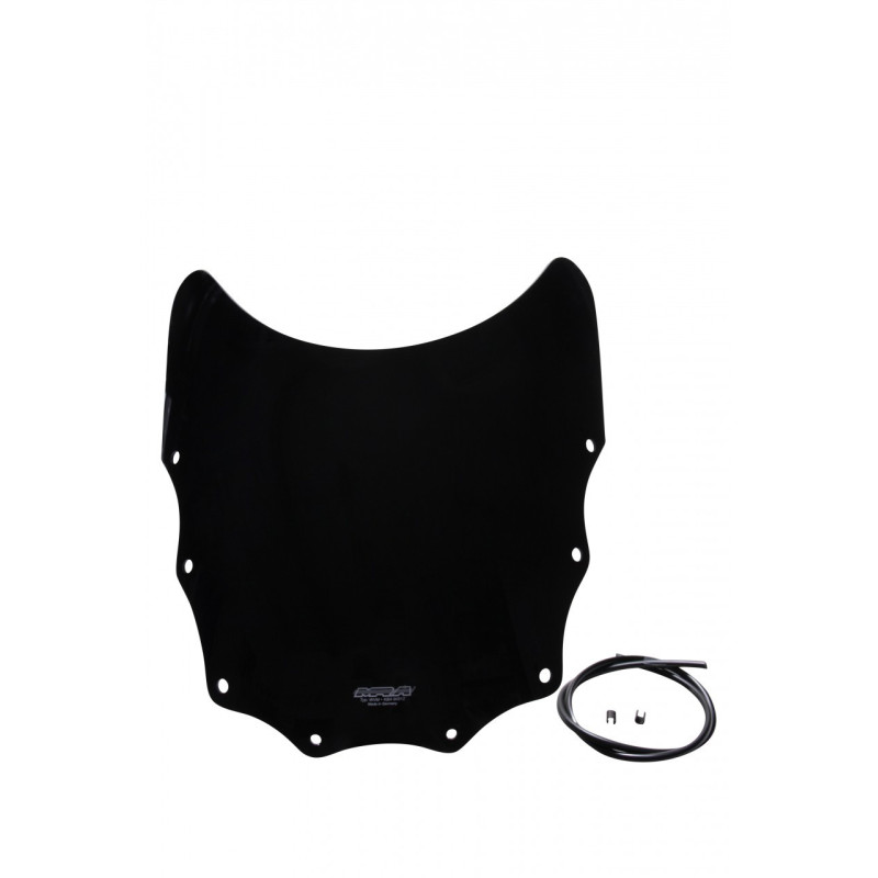 Szyba motocyklowa MRA OT KAWASAKI ZZR 600 ZX600E 1993-, forma SN, czarna