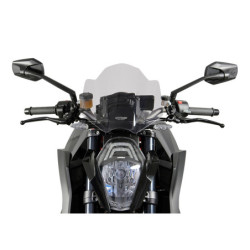 Szyba motocyklowa MRA KTM 1290 SUPER DUKE R 2013-2016, forma NRM, bezbarwna