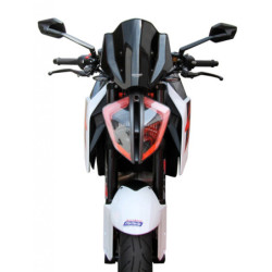 Szyba motocyklowa MRA KTM 1290 SUPER DUKE R KTM SUPERDUKE 2017-2019, forma NSPM, przyciemniana