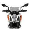 Szyba motocyklowa MRA KTM DUKE 390 -2016, forma S, czarna