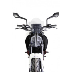 Szyba motocyklowa MRA KTM DUKE 390 2017-2019, forma NSPM, bezbarwna