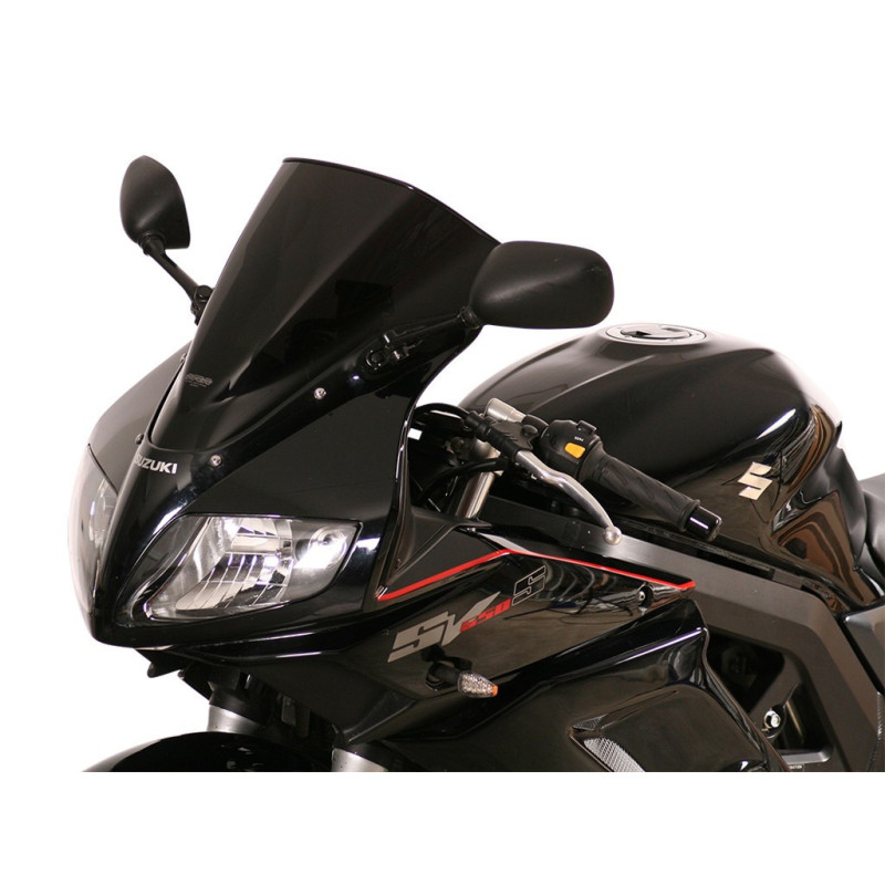 Szyba motocyklowa MRA SUZUKI SV 650 S WVBY 2003-, forma R, przyciemniana