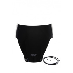 Szyba motocyklowa MRA OT SUZUKI SV 650 S AV -2002, forma ON, czarna