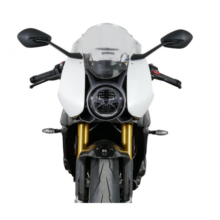 Szyba motocyklowa MRA TRIUMPH SPEED TRIPLE 1200 RR 2022-, forma R, bezbarwna