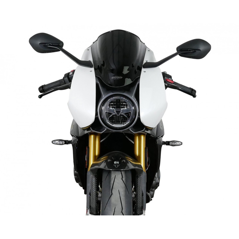 Szyba motocyklowa MRA TRIUMPH SPEED TRIPLE 1200 RR 2022-, forma R, czarna