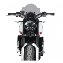 Szyba motocyklowa MRA TRIUMPH TRIDENT660 T300E 2021-, forma NSPM, przyciemniana