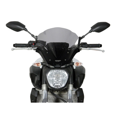 Szyba motocyklowa MRA YAMAHA MT-07 RM04 2014-2017, forma NRM, bezbarwna
