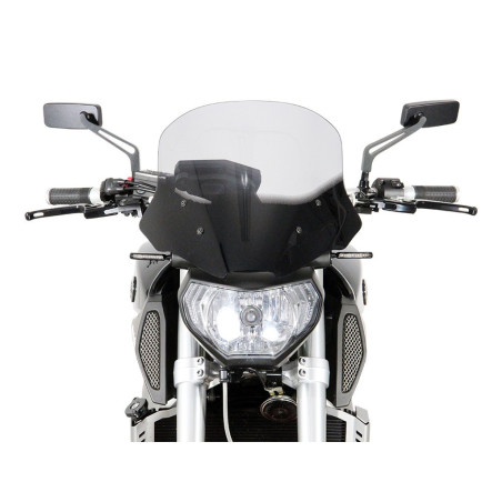 Szyba motocyklowa MRA YAMAHA MT-09 2014-2016, forma NTM, czarna