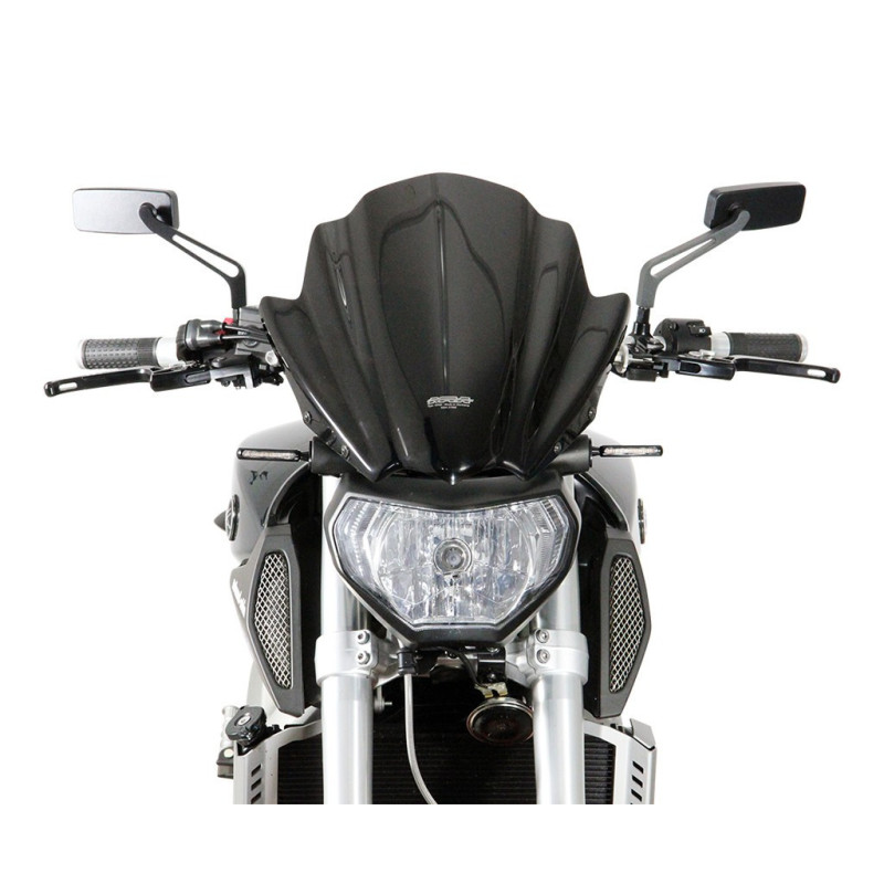 Szyba motocyklowa MRA YAMAHA MT-09 2014-2016, forma NRN, przyciemniana