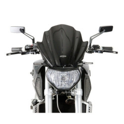 Szyba motocyklowa MRA YAMAHA MT-09 2014-2016, forma NRN, czarna