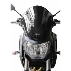 Szyba motocyklowa MRA YAMAHA MT-07 2018-2020, forma NRM, czarna