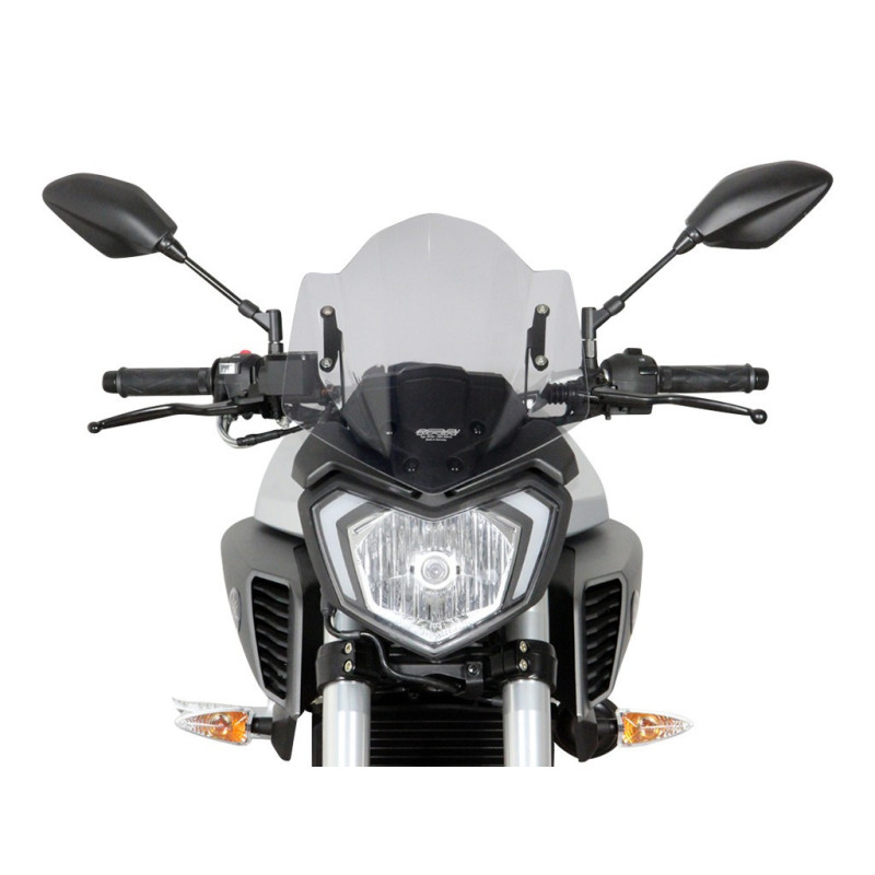 Szyba motocyklowa MRA YAMAHA MT-125 RE 11 2015-2019, forma NRM, bezbarwna