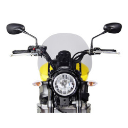Szyba motocyklowa MRA YAMAHA XSR 700 RM11 / RM12 -2021, forma NT, czarna