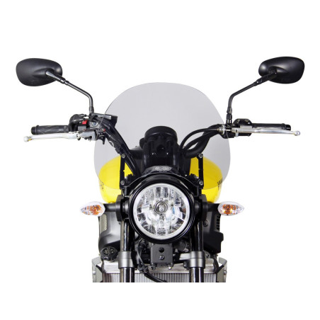Szyba motocyklowa MRA YAMAHA XSR 700 RM11 / RM12 -2021, forma NT, czarna