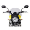 Szyba motocyklowa MRA YAMAHA XSR 700 RM11 / RM12 -2021, forma NT, czarna