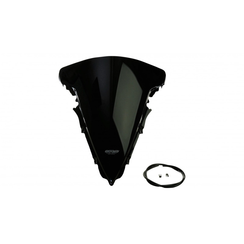 Szyba motocyklowa MRA YAMAHA YZF R 1 RN22 2009-2014, forma O, czarna