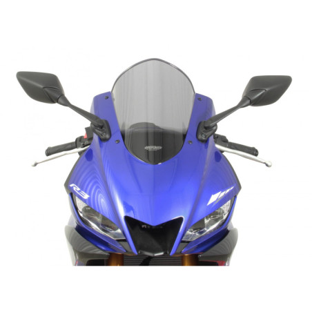 Szyba motocyklowa MRA YAMAHA YZF R 3A RH07 -2018, forma R, przyciemniana