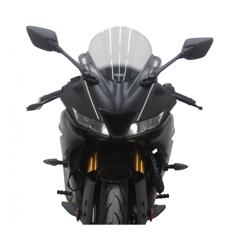 Szyba motocyklowa MRA YAMAHA YZF R125 2019-2022, forma R, bezbarwna