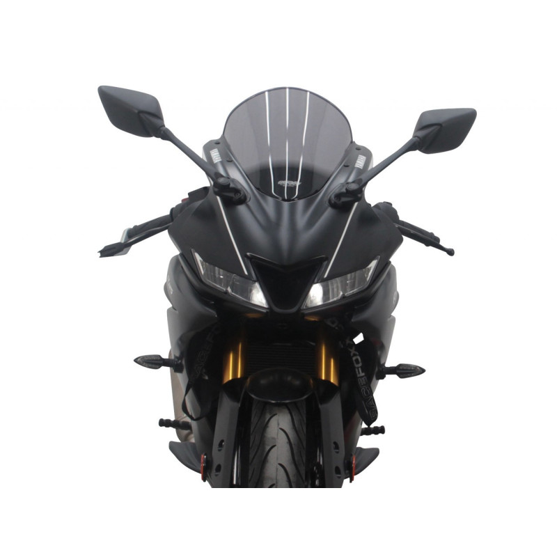 Szyba motocyklowa MRA YAMAHA YZF R125 2019-2022, forma R, przyciemniana