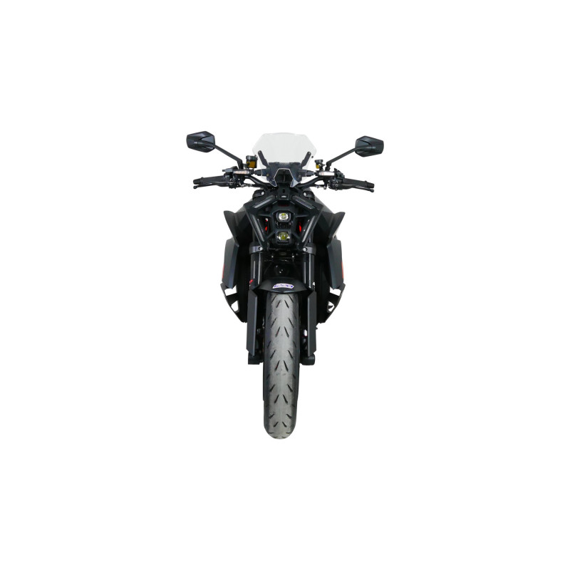 Szyba motocyklowa MRA KTM 1390 SUPERDUKE R 2024-, forma NSPM, bezbarwna