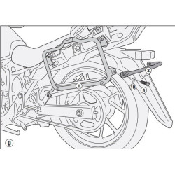 Stelaż pod kufry boczne Monokey do Suzuki DL250 V-Strom [17-] - Givi PL3116 (zgodny z Kappa KL3116)