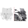 Szyba turystyczna Givi D2136S do Yamaha X-MAX 300 [17-], X-MAX 400 [18-]