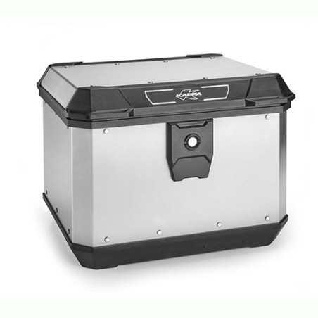 KAPPA 2026/01 KUFER CENTRALNY MONOLOCK 50L KMX500A K'METROBOX ALUMINIOWY SREBRNY