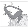 Mocowanie pod kufer centralny do Yamaha X-MAX 400 [18-] - Givi SR2138 (zgodne z Kappa KR2138)