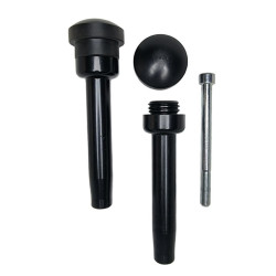 PBR CRASHPADY (KOMPLET) KAWASAKI Z1000 03-04 ŚREDNICA 60MM KOLOR CZARNY